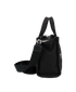 The Tote Bag, &pound;120, Handbags, Black, Canvas, Side view